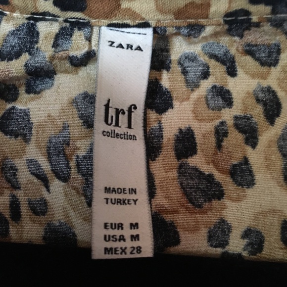 LEOPARD PRINT BUTTON DOWN - Picture 4 of 6